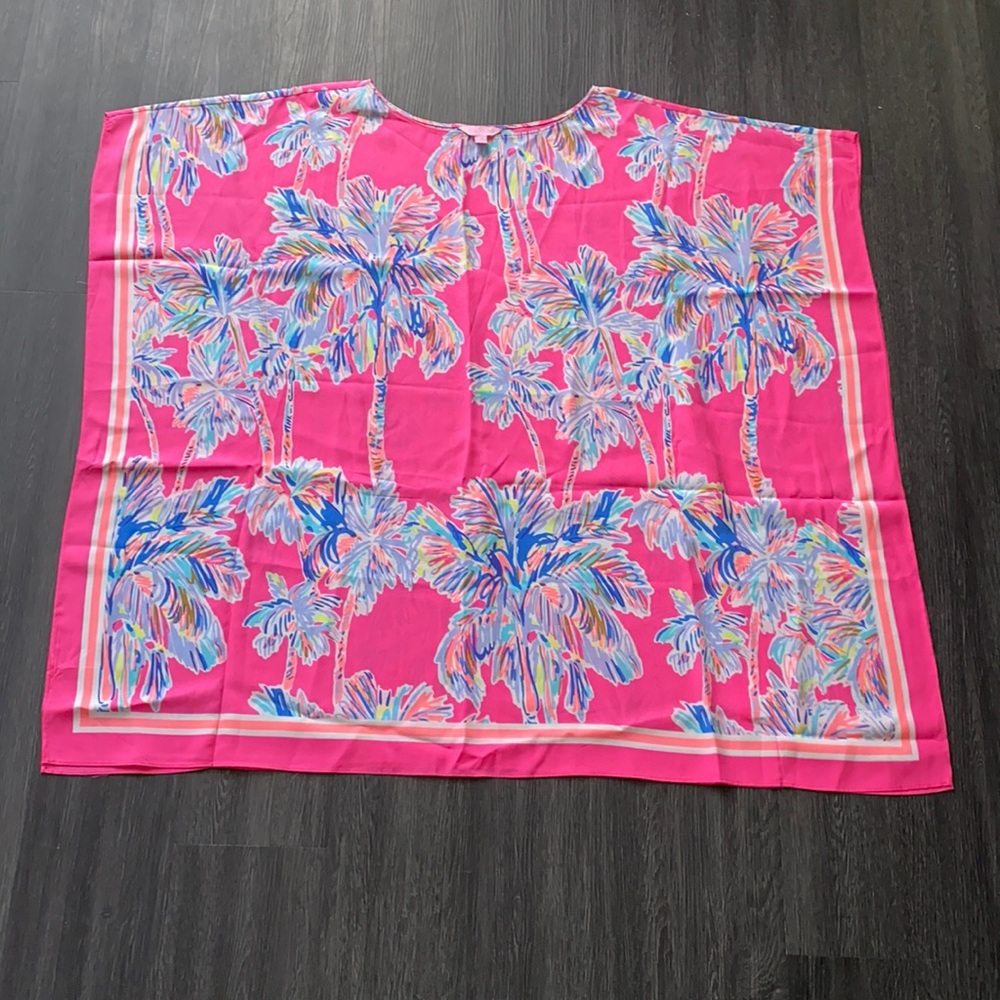 Lilly Pulitzer Lindamarie Silk Caftan, Size S/M